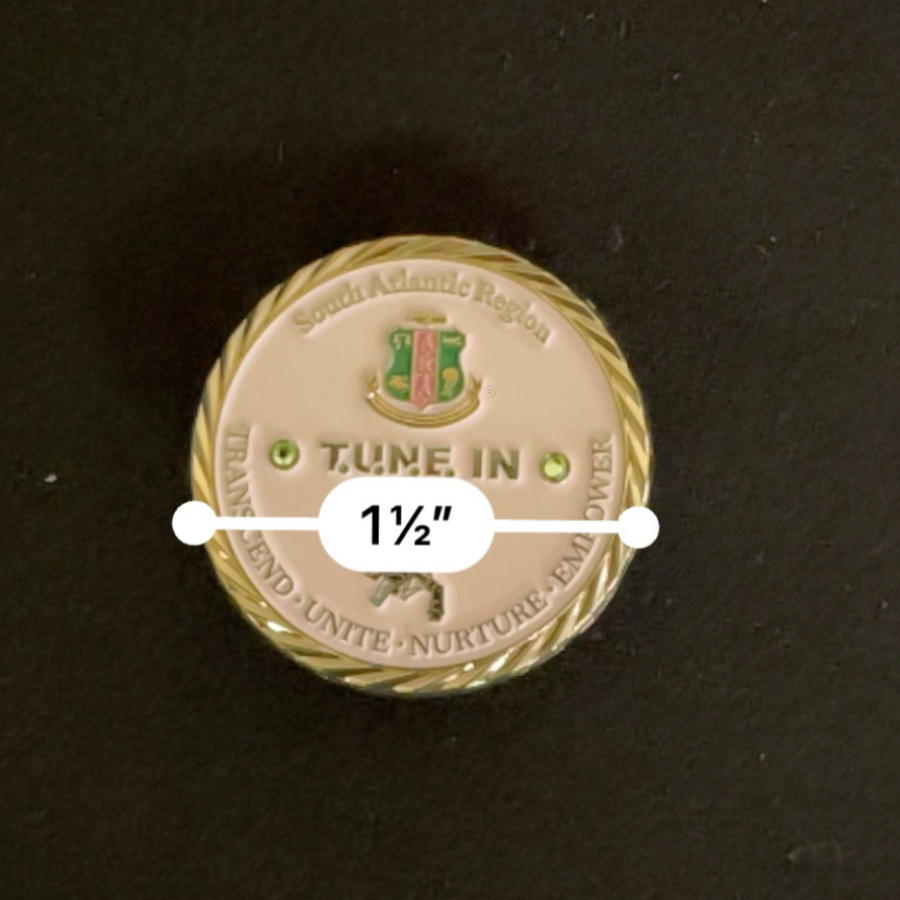SAR T.U.N.E. IN Pin