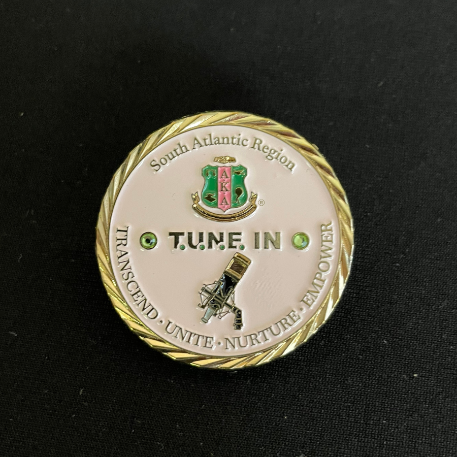 SAR T.U.N.E. IN Pin