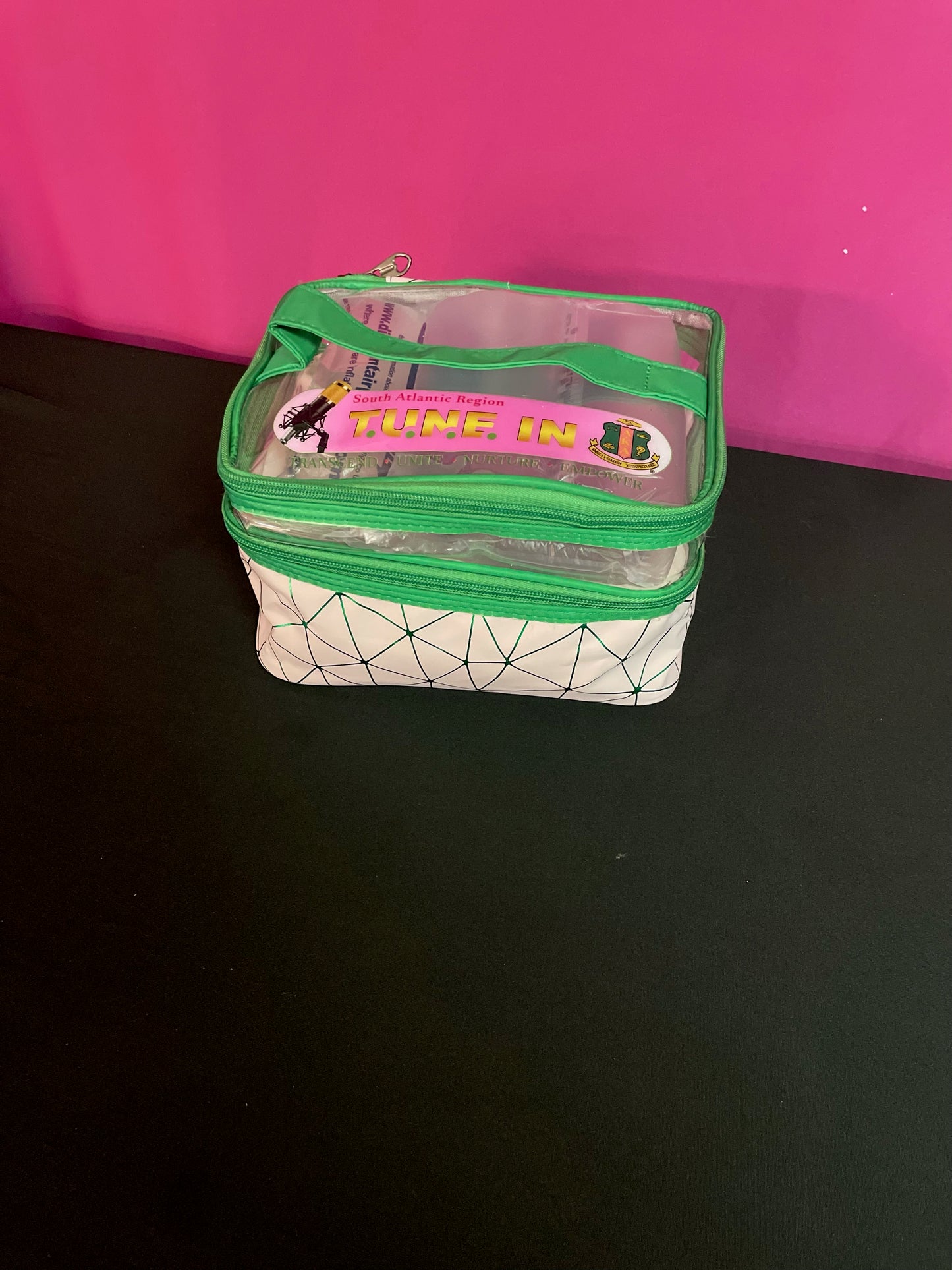 T.U.N.E. IN Makeup / Toiletry Bag