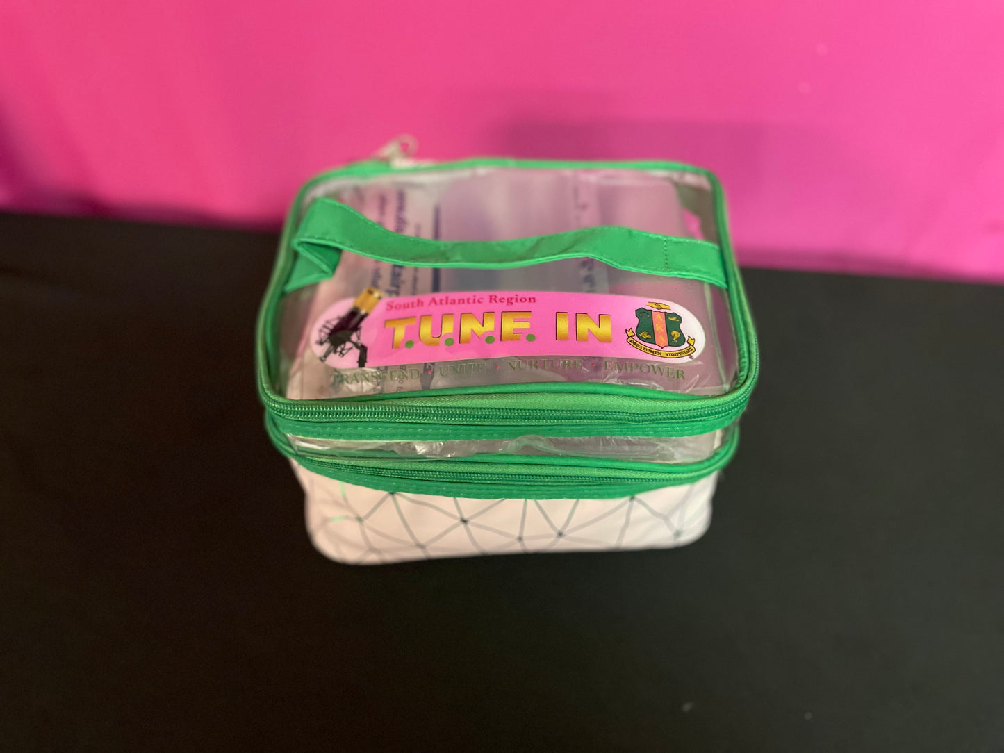 T.U.N.E. IN Makeup / Toiletry Bag