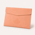 Pink Faux Leather Folder