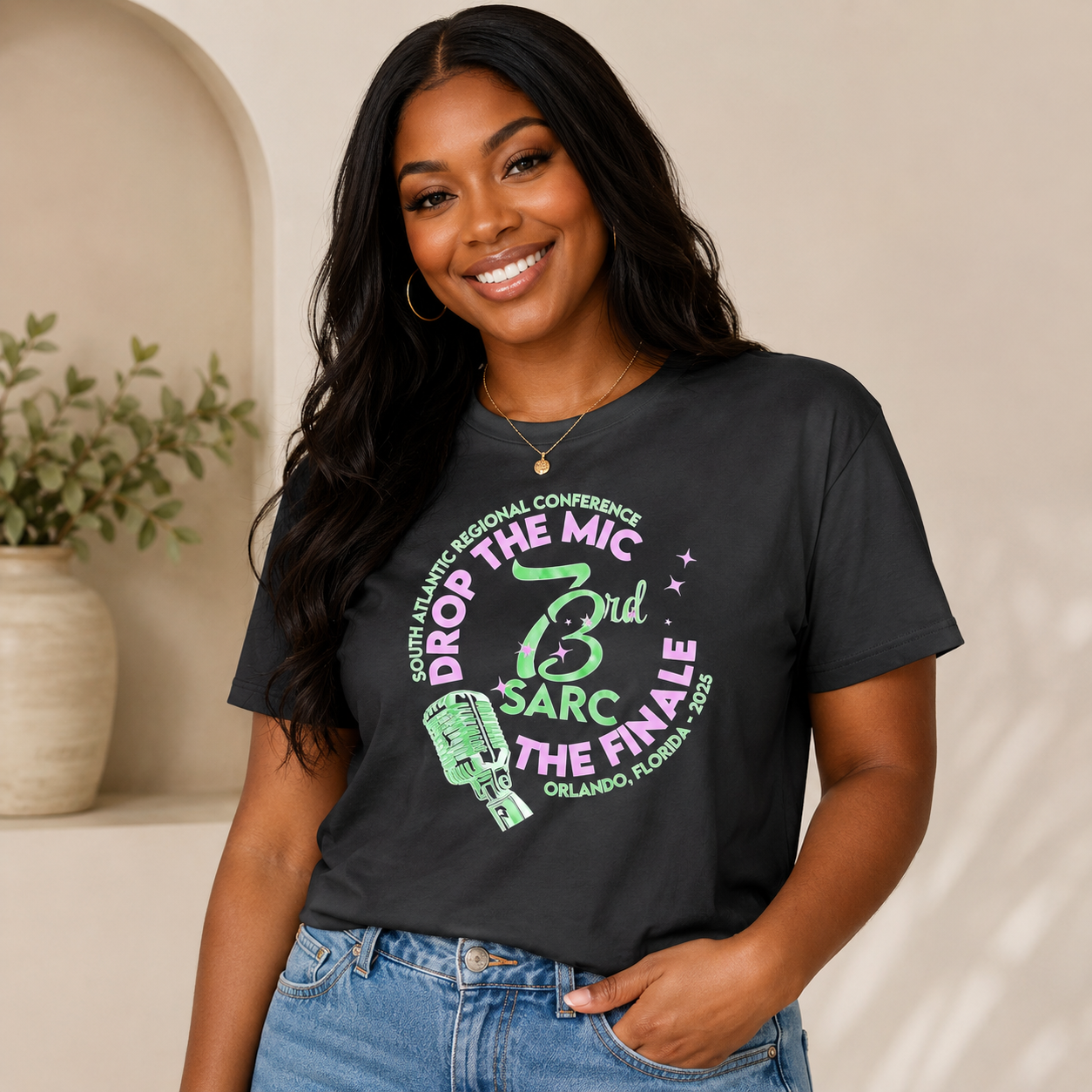 Drop the Mic Women’s Cut T-Shirt